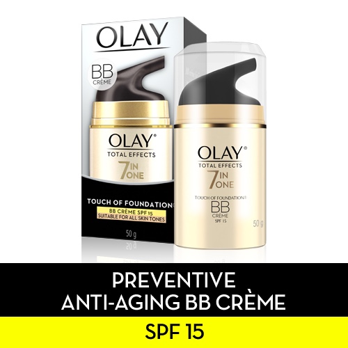 Buy Olay Total Effects 7 In One Touch Of Foundation Face Cream BB Crème ...